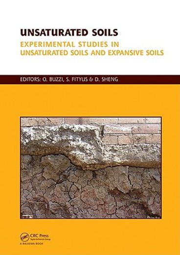 unsaturated soils,experimental studies in unsaturated soils and expansive soils/proceedings of the 4th asia pacific co