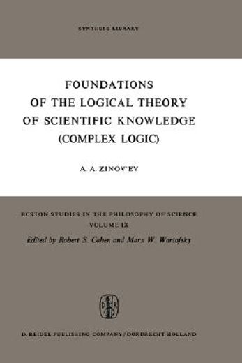 foundations of the logical theory of scientific knowledge (complex logic) (en Inglés)