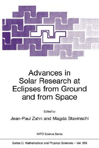 advances in solar research at eclipses from ground and from space (en Inglés)