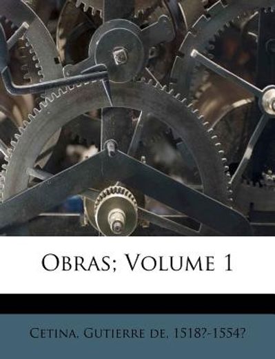 obras; volume 1