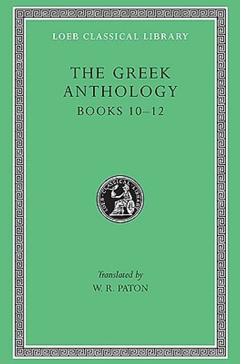 the greek anthology