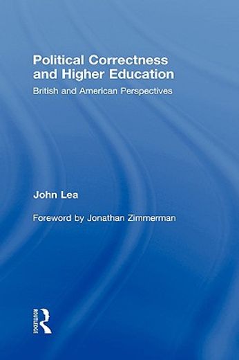 political correctness and higher education,british and american perspectives
