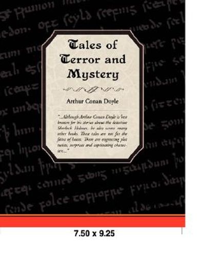 tales of terror and mystery