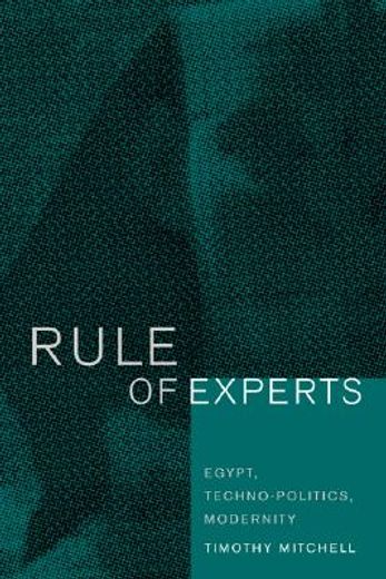 rule of experts,egypt, techno-politics, modernity
