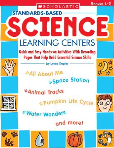 standards-based science learning centers