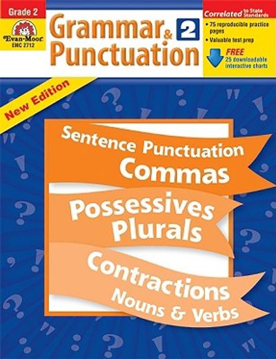 grammar and puntuation,grade 2 (en Inglés)