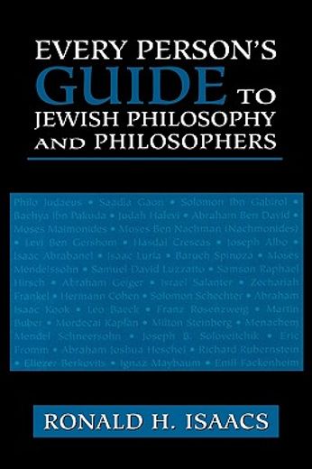 every person´s guide to jewish philosophy and philosophers