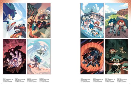Sonic the Hedgehog: The IDW Comic Art Collection (en Inglés)