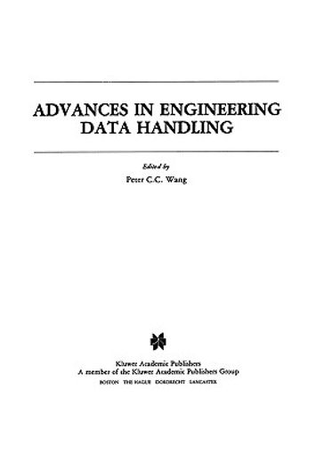 advances in engineering data handling