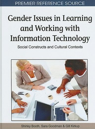 gender differences in learning and working with technology,social constructs and cultural contexts