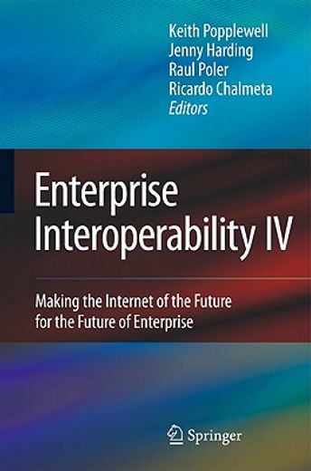 enterprise interoperability iv (en Inglés)
