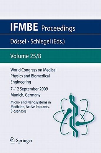 world congress on medical physics and biomedical engineering september 7 - 12, 2009 munich, germany,micro- and nanosystems in medicine, active implants, biosensors