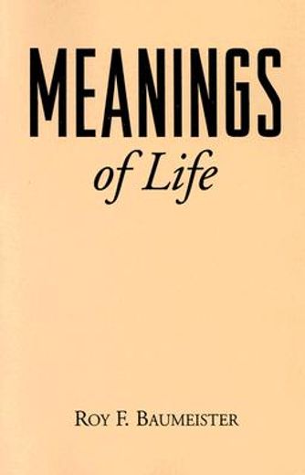 meanings of life (en Inglés)