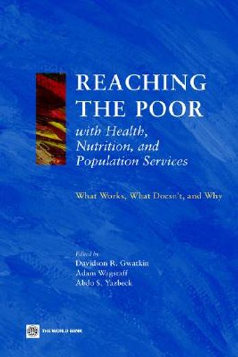 reaching the poor w/health, nutrition and population services