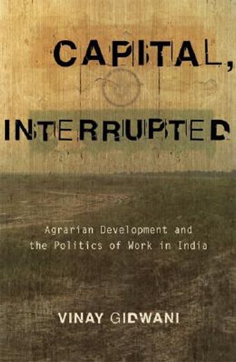 capital, interrupted,agrarian development and the politics of work in india