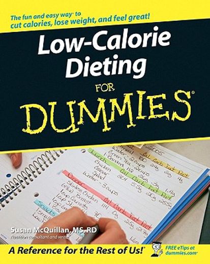 low-calorie dieting for dummies (en Inglés)