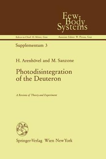 photodisintegration of the deuteron (en Inglés)