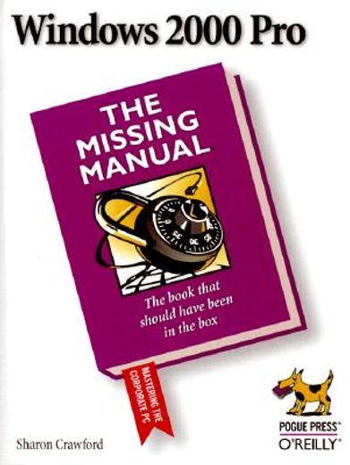 windows 2000 pro: the missing manual (in English)