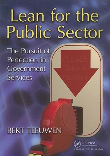 lean for the public sector,the pursuit of perfection in government services