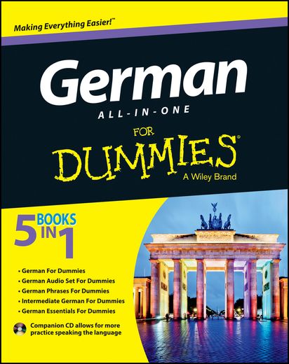 german all-in-one for dummies, with cd (in English)