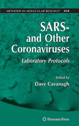 sars and other coronaviruses,laboratory protocols