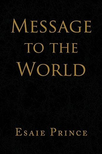 message to the world
