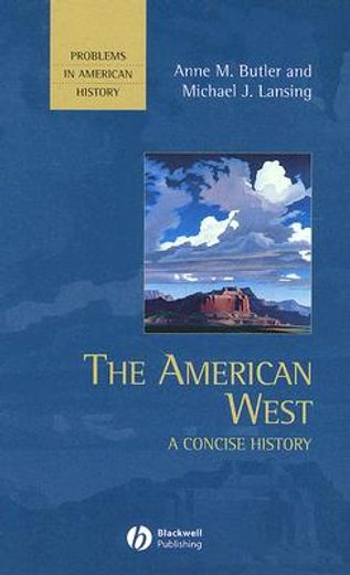 the american west,a concise history