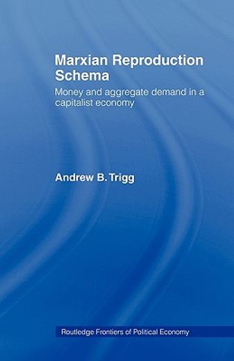marxian reproduction schema,money and aggregate demand in a capitalist economy