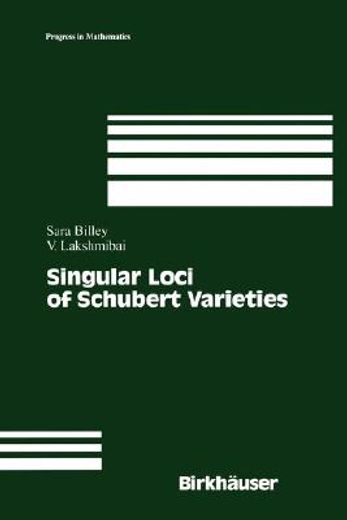singular loci of schubert varieties (en Inglés)