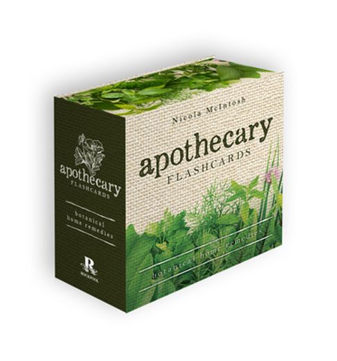 Apothecary Flashcards: A Pocket Reference Explaining Herbs and Their Medicinal Uses (40 Full-Color Cards) 