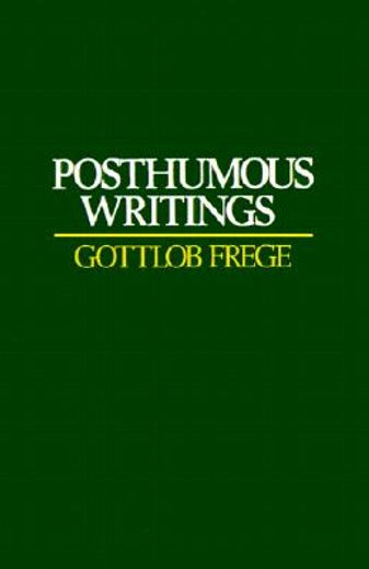 posthumous writings