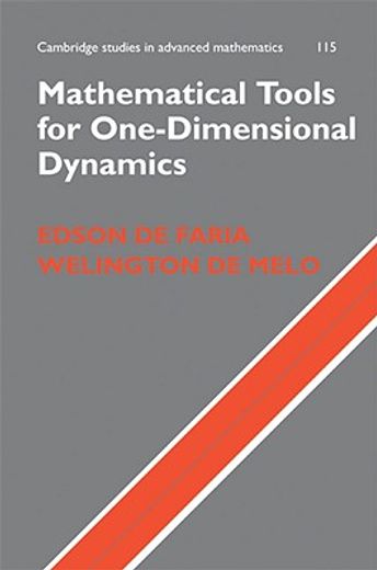 mathematical tools for one-dimensional dynamics