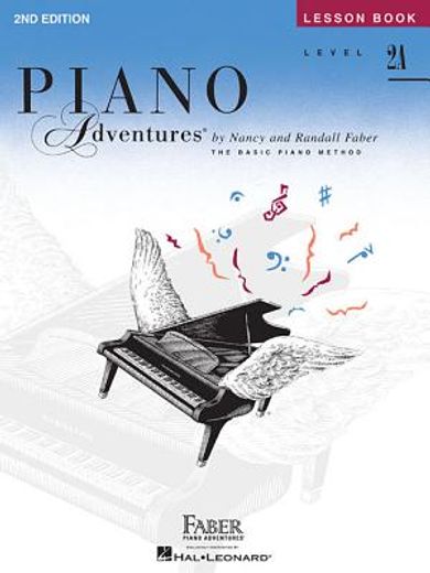 piano adventures lesson book, level 2a,a basic piano method (in English)