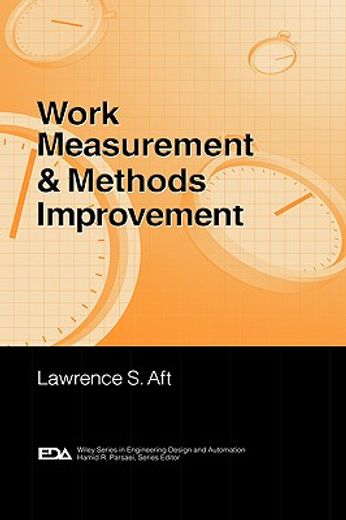 work measurement and methods improvement (en Inglés)
