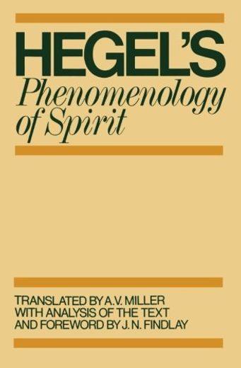 Phenomenology of Spirit (en Inglés)
