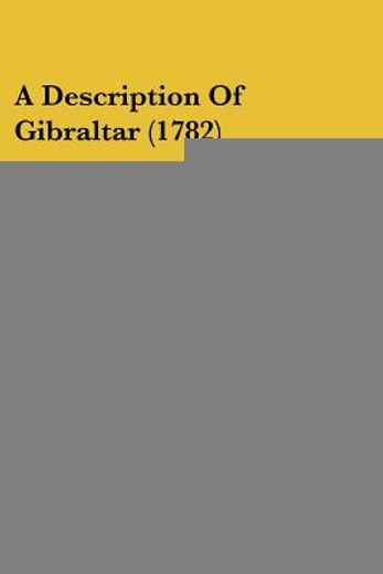 a description of gibraltar