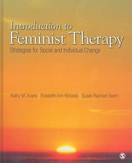 introduction to feminist therapy,strategies for social and individual change