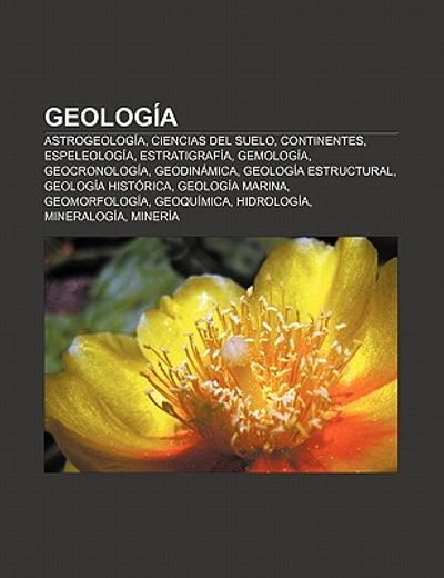 Libro Geolog A: Astrogeolog A, Ciencias Del Suelo, Continentes ...