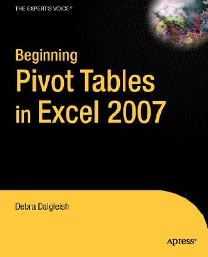 beginning pivot tables in excel 2007