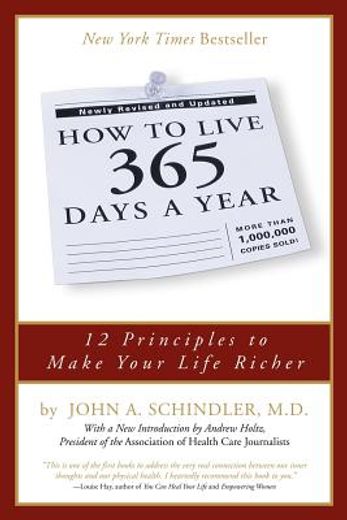 how to live 365 days a year (en Inglés)