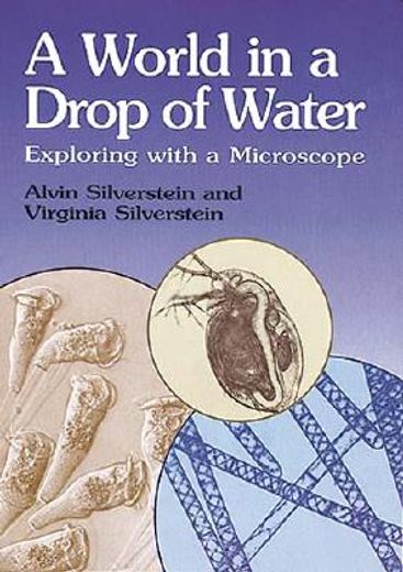 a world in a drop of water,exploring with a microscope