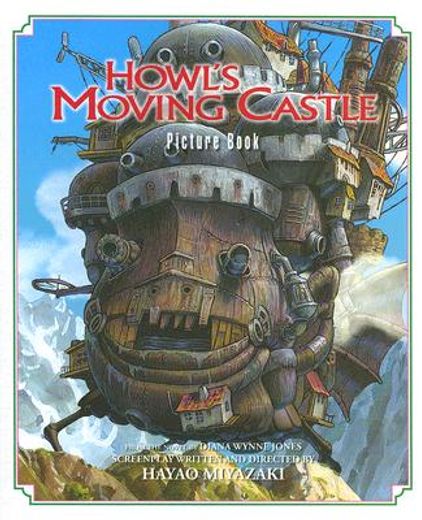 Howls Moving Castle Picture Book hc (en Inglés)