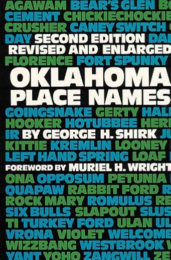 oklahoma place names (en Inglés)