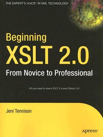 beginning xslt 2.0,from novice to professional