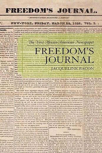 freedom´s journal,the first african-american newspaper
