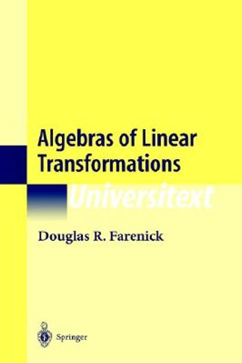 algebras of linear transformations (en Inglés)