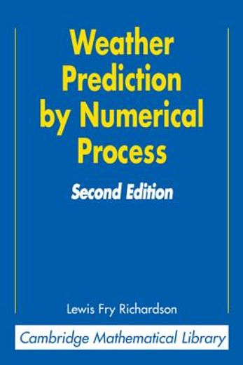 weather prediction by numerical process