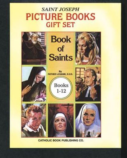 book of saints gift set (books 1-12) (in English)