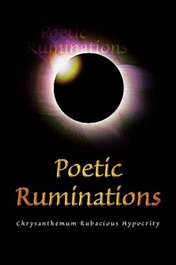 poetic ruminations