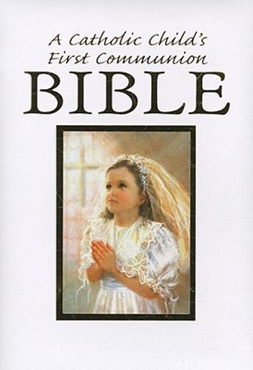 catholic child ` s first communion gift bible